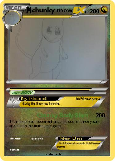 Pokemon chunky mew