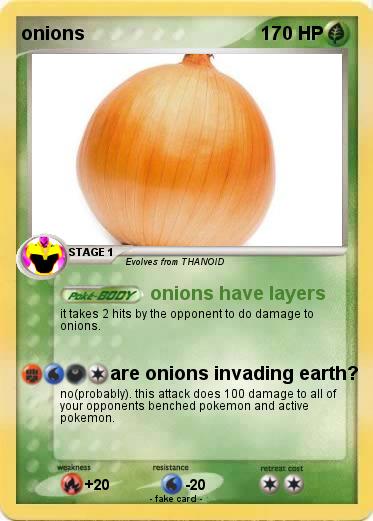 Pokemon onions