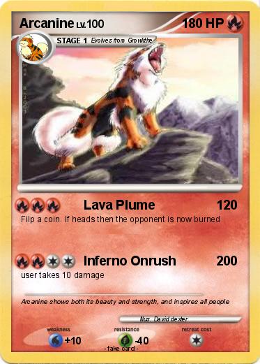 Pokemon Arcanine