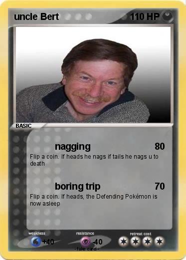 Pokemon uncle Bert