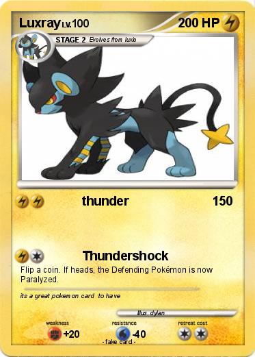 Pokemon Luxray