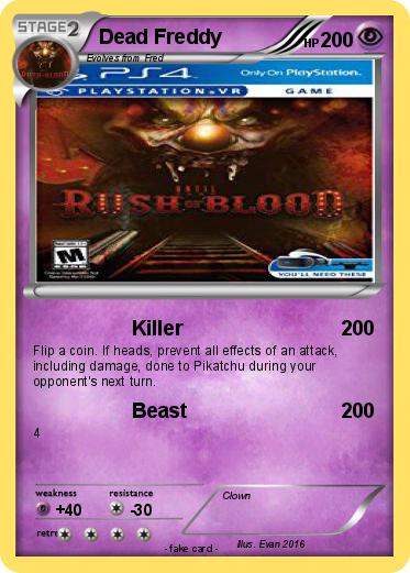 Pokemon Dead Freddy