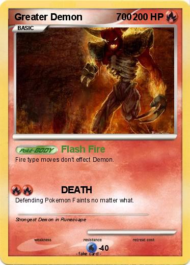 Pokemon Greater Demon             700