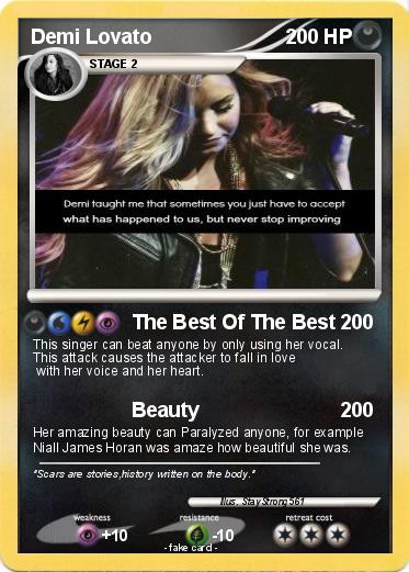 Pokemon Demi Lovato