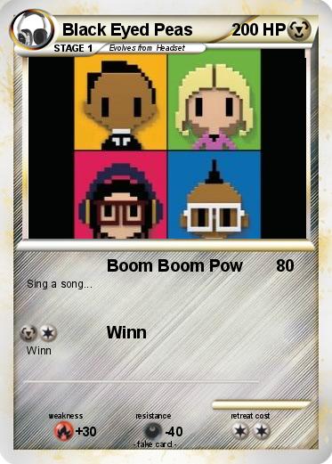Pokemon Black Eyed Peas