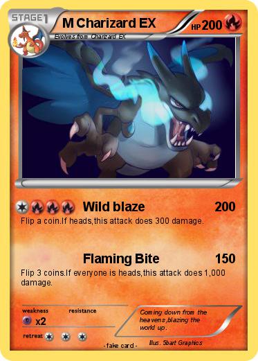 Pokemon M Charizard EX