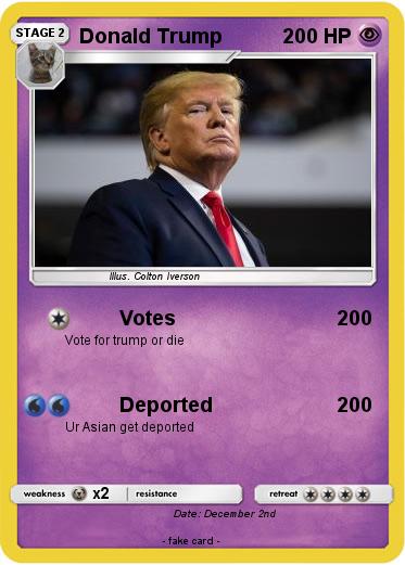 Pokemon Donald Trump