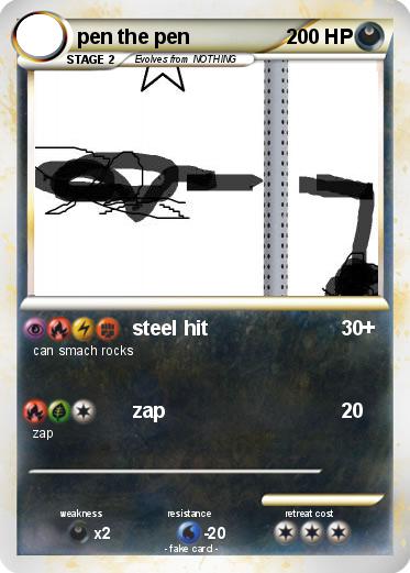 Pokemon pen the pen