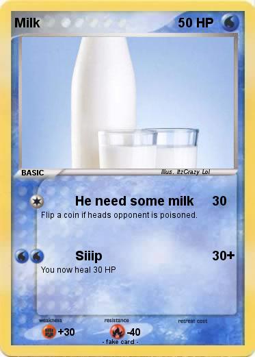 Pokemon Milk
