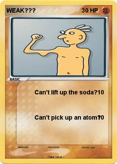 Pokemon WEAK???