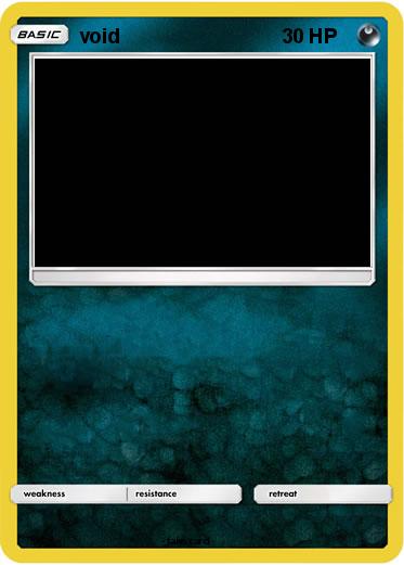 Pokemon void