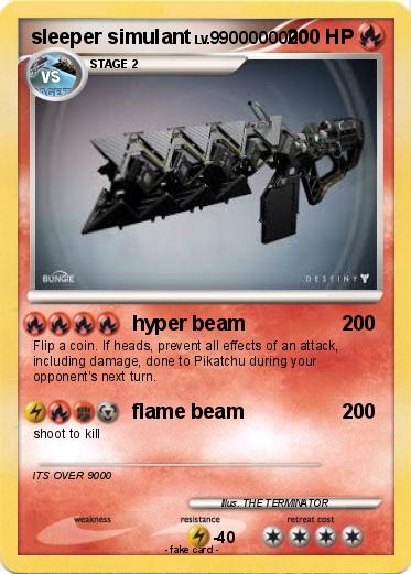 Pokemon sleeper simulant