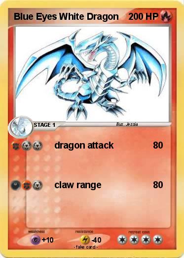 Pokemon Blue Eyes White Dragon