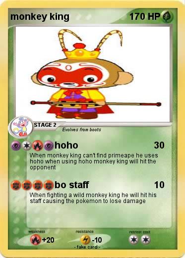 Pokemon monkey king