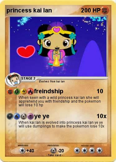 Pokemon princess kai lan