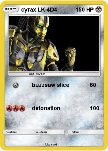 Pokemon cyrax LK-4D4