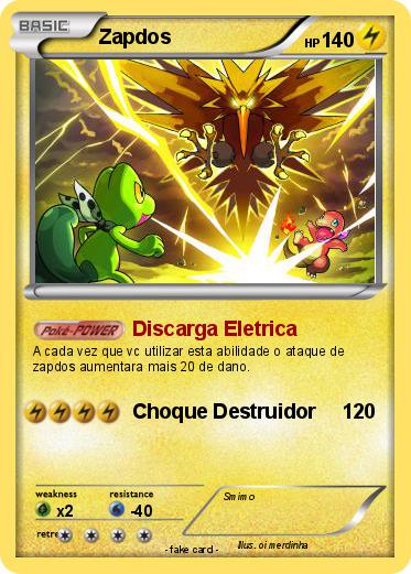 Pokemon Zapdos