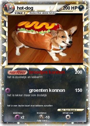 Pokemon hot-dog