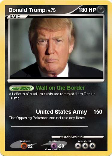 Pokemon Donald Trump