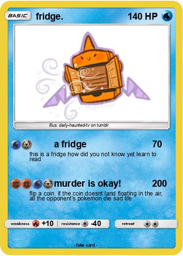 Pokemon fridge.
