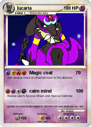 Pokemon lucaria