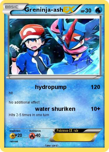 Pokemon Greninja-ash