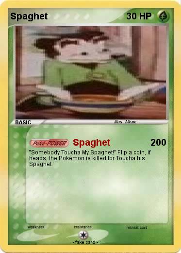 Pokemon Spaghet