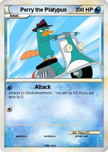 Pokemon Perry the Platypus