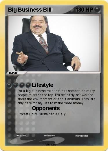 Pokemon Big Business Bill