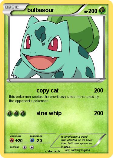 Pokemon bulbasour