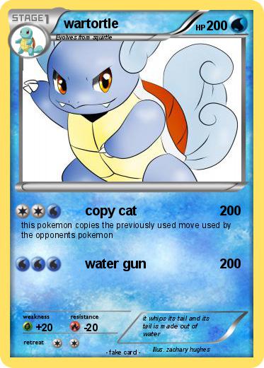 Pokemon wartortle