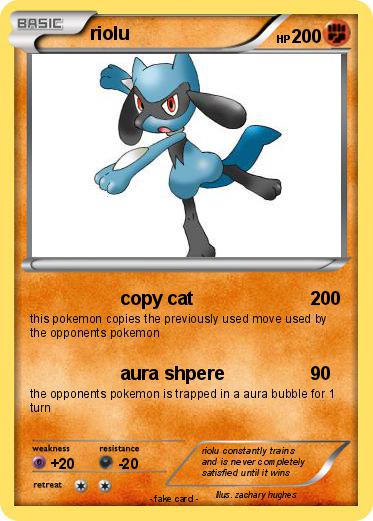 Pokemon riolu
