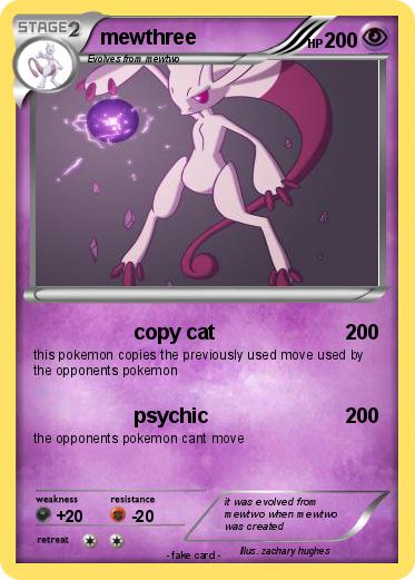 Pokemon mewthree