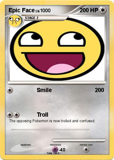 Pokemon Epic Face