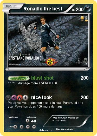 Pokemon Ronadlo the best
