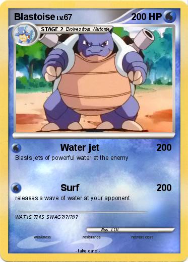 Pokemon Blastoise