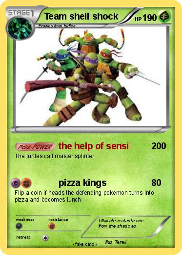 Pokemon Team shell shock