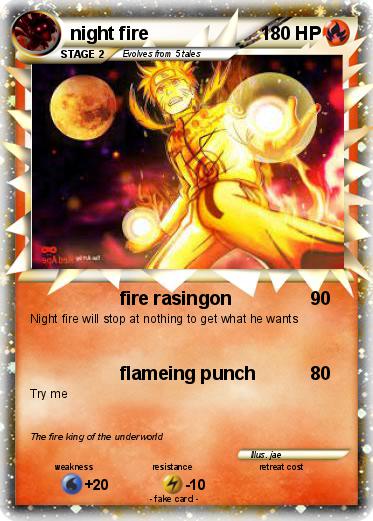 Pokemon night fire