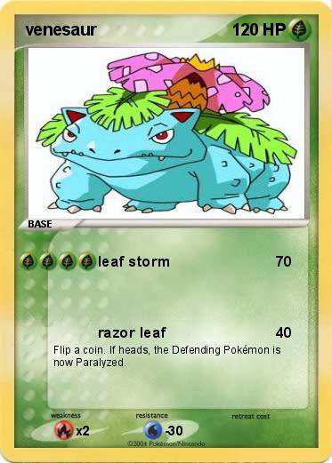 Pokemon venesaur