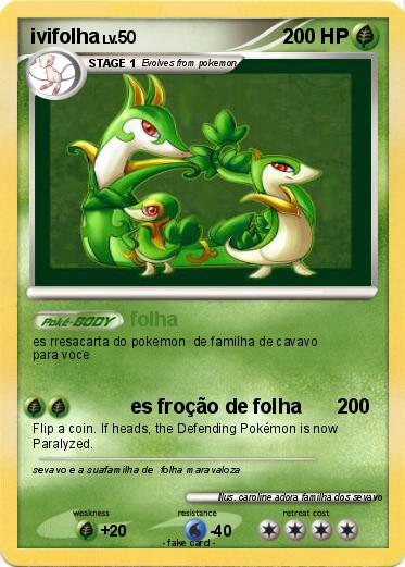 Pokemon ivifolha