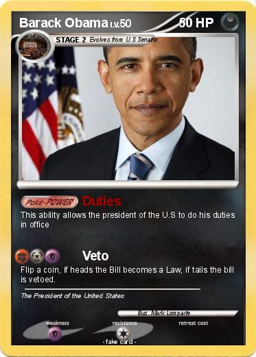 Pokemon Barack Obama