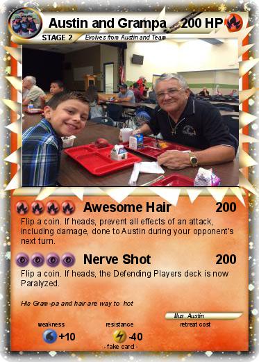 Pokemon Austin and Grampa