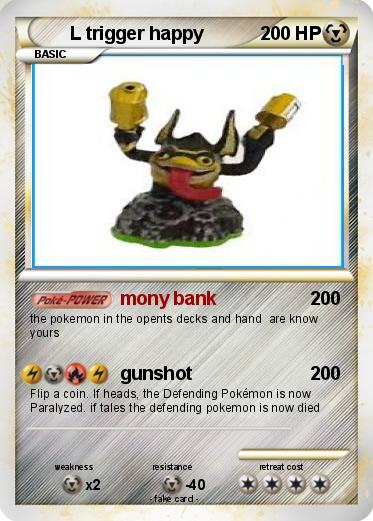 Pokemon L trigger happy Pokemon L trigger happy