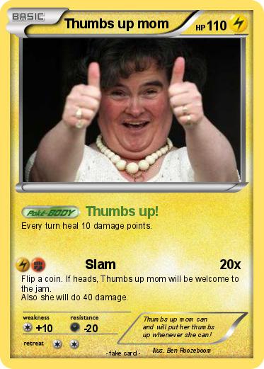Pokemon Thumbs up mom
