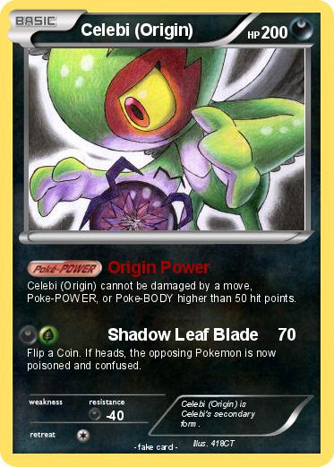 Pokemon Celebi (Origin)
