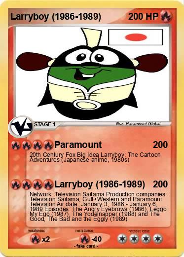 Pokemon Larryboy (1986-1989)