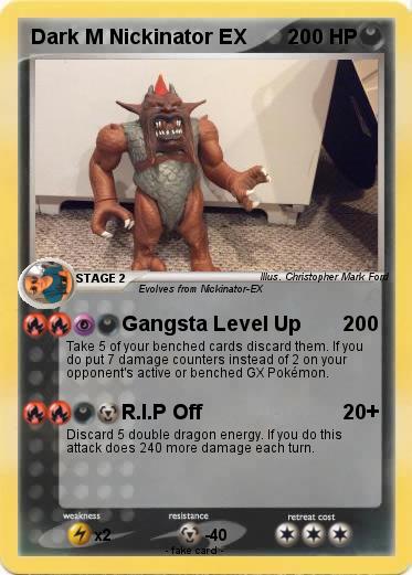 Pokemon Dark M Nickinator EX