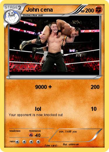 Pokemon John cena