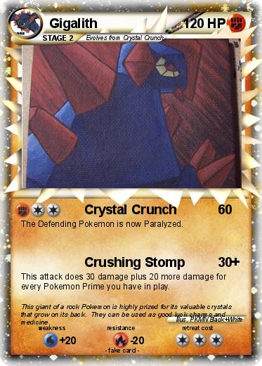 Pokemon Gigalith
