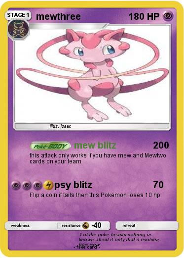 Pokemon mewthree